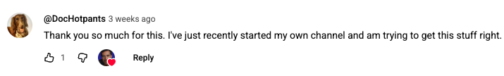 Customer comment about using VidRunner