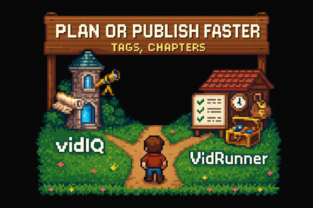 VidRunner vs vidIQ: Best YouTube Workflow Tool?